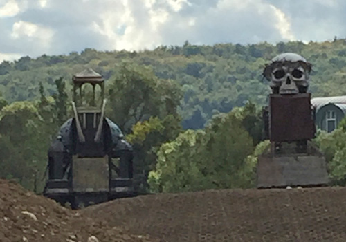 "Wehrtürme" der Wormser Nibelungenfestspiele 2015